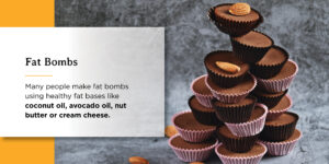 peanut butter chocolate cups with fat bombs information