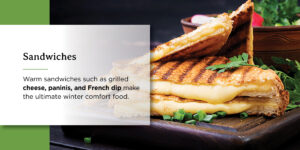 a picture of a sandwich with the words sandwiches on it
