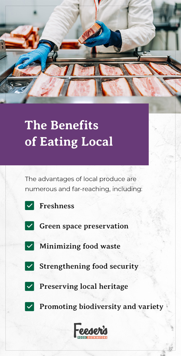 feesers benefits of eating local graphic