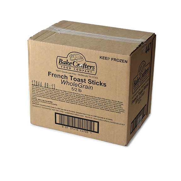 French Toast Sticks, Whole Grain (approx. 105-111 pieces)