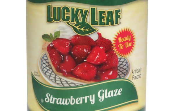 LUCKY LEAF STRAWBERRY GLAZE – with sugar – 6/120oz cans