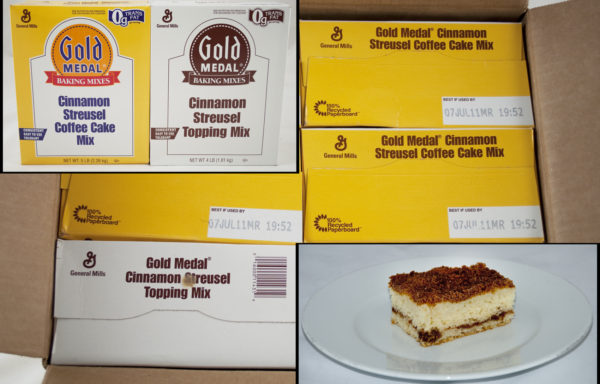 Gold Medal(TM) Cake Mix Cinnamon Streusel Coffee Cake 4.66 lb