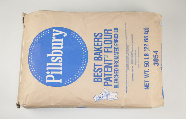 Pillsbury(TM) Best Bakers Patent(TM) Flour Bleached Bromated Enriched Malted 50 lb