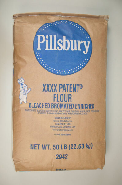 Pillsbury(TM) XXXX Patent(TM) Flour Bleached Bromated Enriched Malted 50 lb