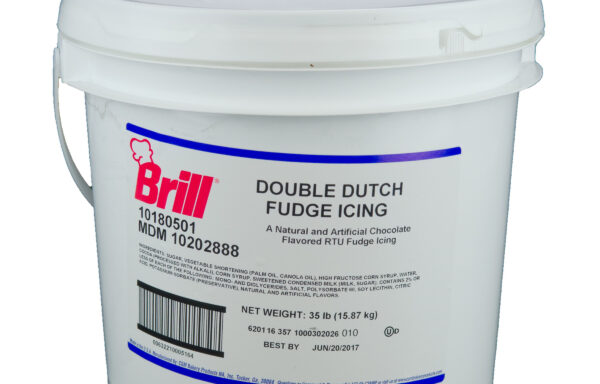 DOUBLE DUTCH FUDGE ICING 35lb PL