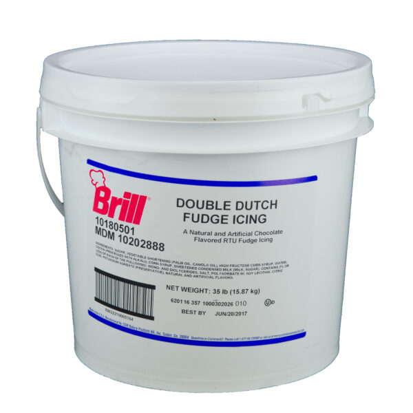 DOUBLE DUTCH FUDGE ICING 35lb PL