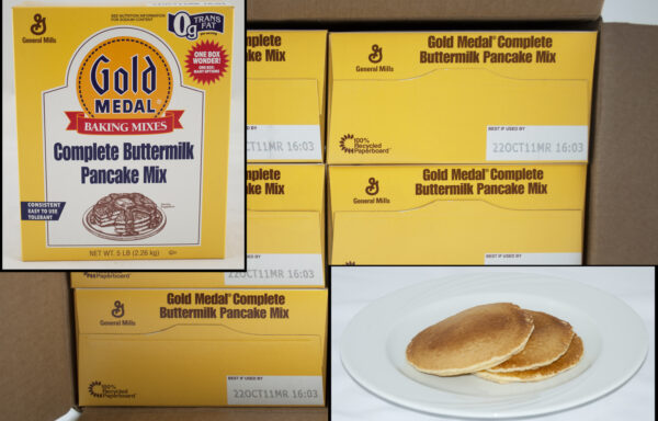 GENERAL MILLS GOLD MEDAL COMPLETE PANCAKE MIX BUTTERMILK