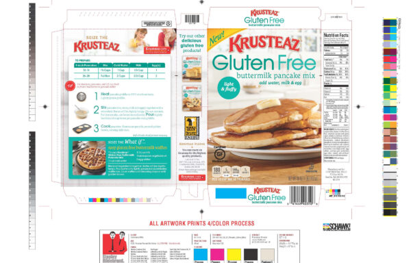 KRUSTEAZ GLUTEN FREE PANCAKE MIX