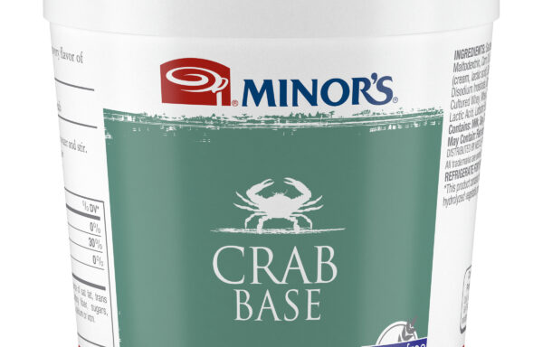MINOR’S Crab Base (No Added MSG) Gluten Free 6 x 1 pound
