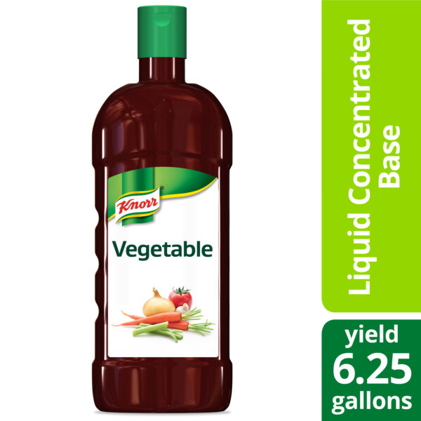 Knorr BASES/BOUILLIONS Professional Liquid Concentrated Vegetable Base, Gluten Free 4 32 FO