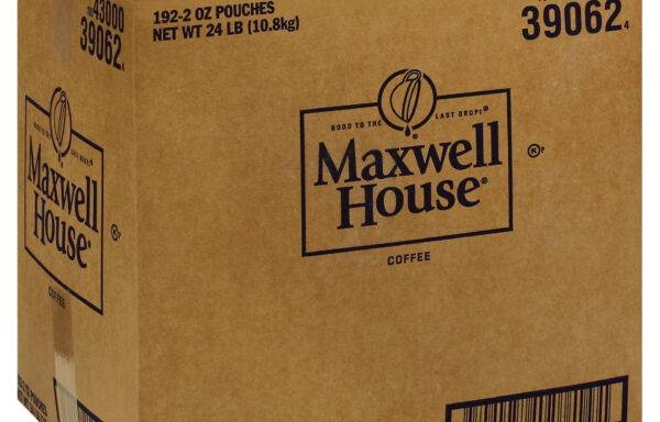 Maxwell House Single Serve Ground Coffee, 2 oz. Bag (Pack of 192)