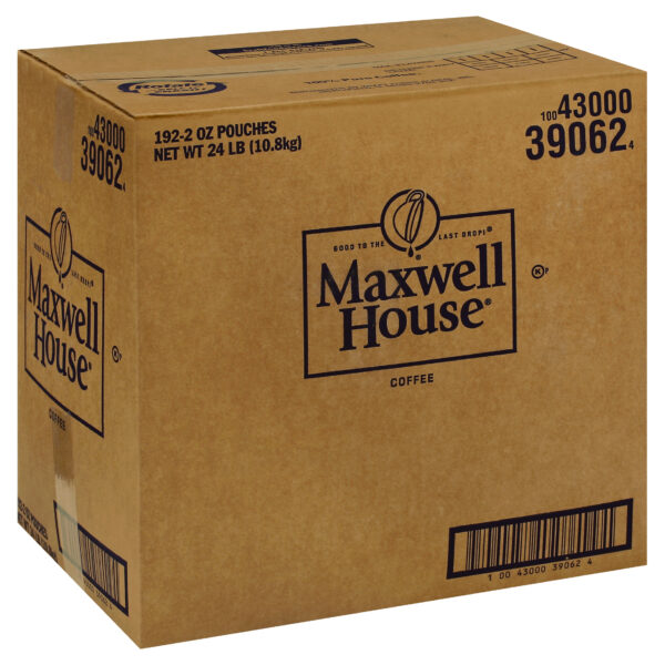 Maxwell House Single Serve Ground Coffee, 2 oz. Bag (Pack of 192)