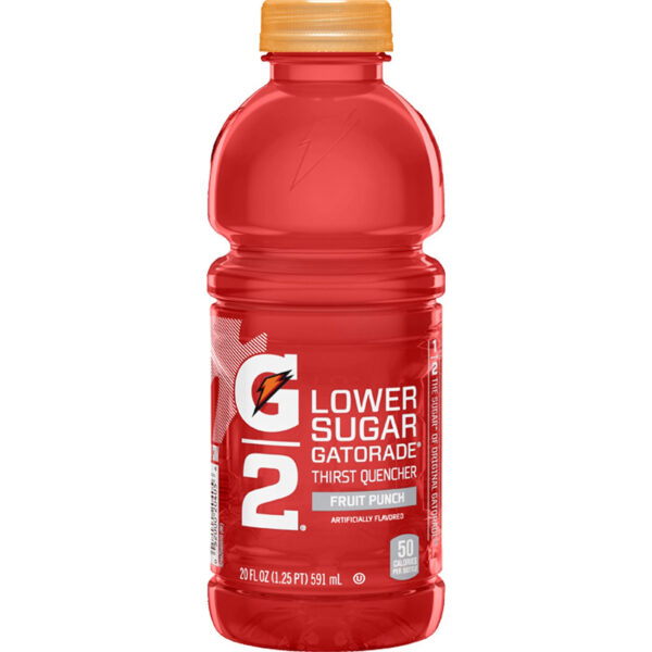 Gatorade G2 Lower Sugar Thirst Quencher Fruit Punch 20 Fl Oz