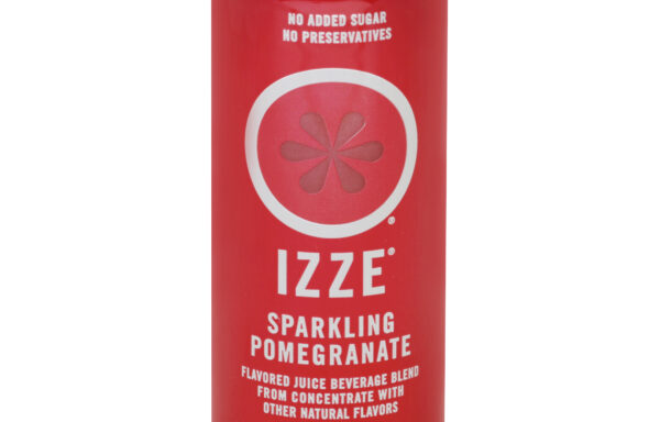 Izze Sparkling Juice Beverage Blend Pomegranate 8.4 Fl Oz