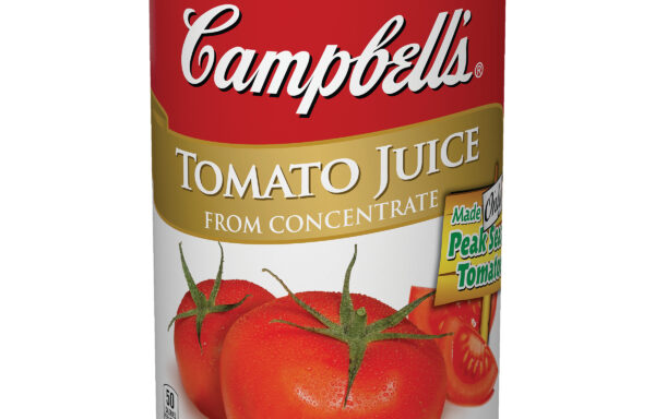 Campbell’s Tomato Juice, 100% Tomato Juice, 46 oz Can