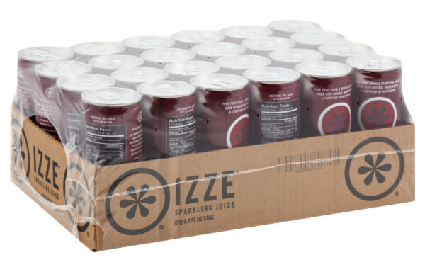 IZZE Sparkling Blackberry 8.4 Ounce Can/24