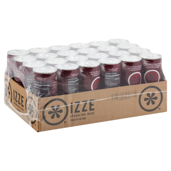 IZZE Sparkling Blackberry 8.4 Ounce Can/24