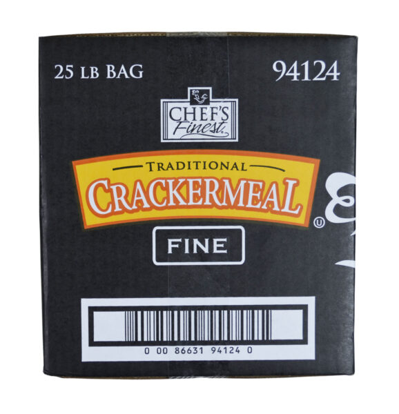 Chef’s Finest 1-25 LB Fine Grind Cracker Meal, Bag