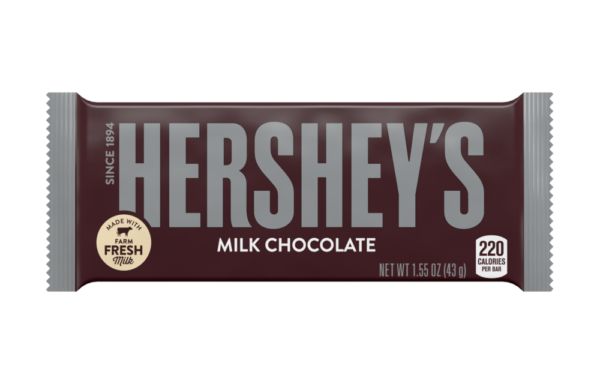HERSHEY’S Milk Chocolate Standard Bar, 1.55 oz., 12/36 ct.