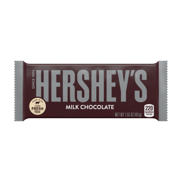 CANDY, BAR, CHOCOLATE, MILK, 1.55 OZ