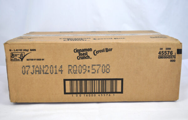 Cinnamon Toast Crunch Cereal Bars Single Serve Pouch 96/1.42 OZ