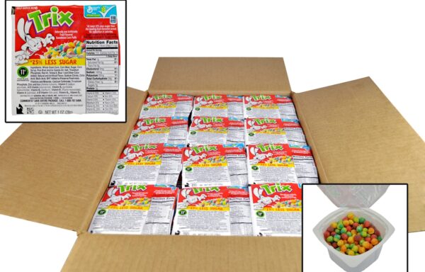 Trix(TM) Cereal 25% Less Sugar Single Serve Bowlpak 1 oz