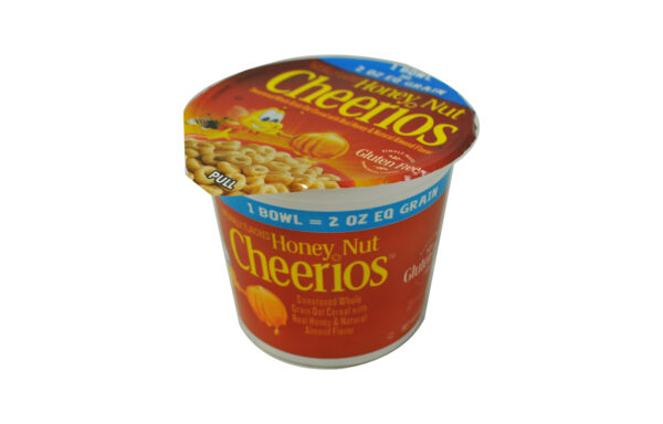 Honey Nut Cheerios Gluten Free Cereal Single Serve Cup K12 (60 ct) 2 oz