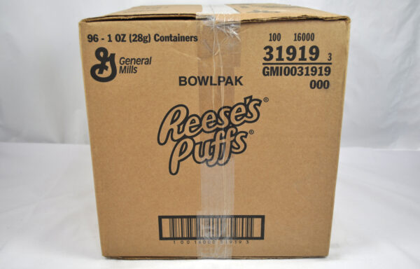 Reese’s Puffs Cereal Single Serve Bowlpak 1 oz