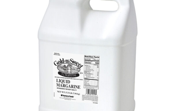 Gold-N-Sweet No Trans Fat Liquid Margarine Refrigerated 2/17.5 Pound Jug in Box