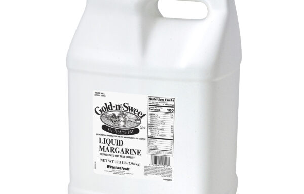 Gold-N-Sweet No Trans Fat Liquid Margarine Refrigerated 2/17.5 Pound Jug-in-Box