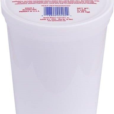 Upstate Farms Cottage Cheese 4% Small Curd 5lb