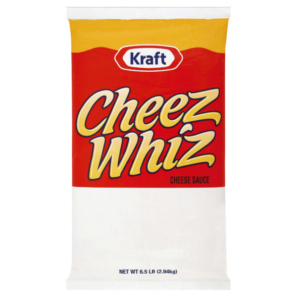 Cheez Whiz Cheese Sauce, 6 ct Casepack, 6.5 lb Pouches