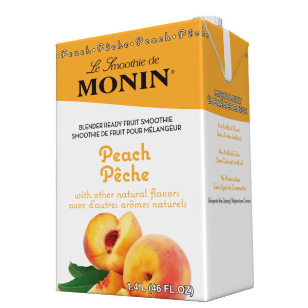 Monin Peach Smoothie 6pk-46oz