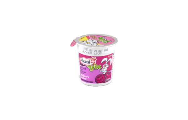 Yoplait Trix Gluten Free Yogurt Single Serve Cup Low Fat Reduced Sugar Raspberry Rainbow 48/4 OZ