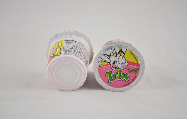 Yoplait(R) Trix(TM) Low-Fat Yogurt Reduced Sugar Single Serve Cup Strawberry Banana (48 ct) 4 oz