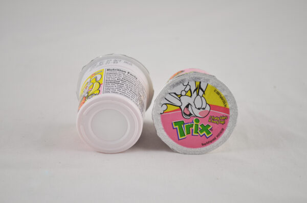Yoplait(R) Trix(TM) Low-Fat Yogurt Reduced Sugar Single Serve Cup Strawberry Banana (48 ct) 4 oz