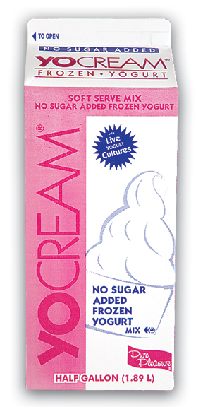 Frozen yogurt clearance mix