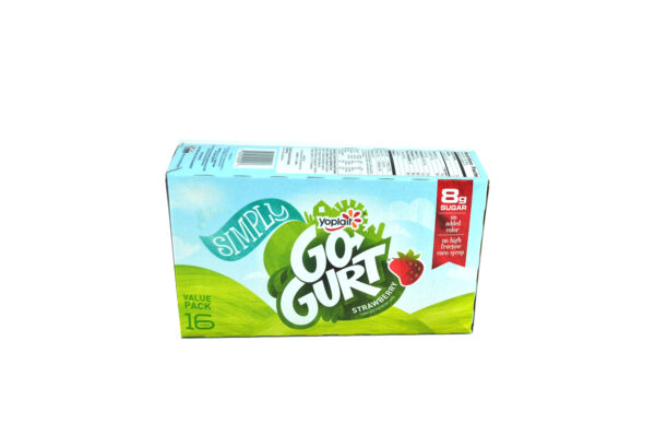 Yoplait Simply Go-Gurt Strawberry Low Fat Yogurt
