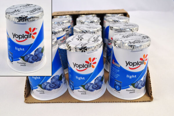 Yoplait(R) Light Yogurt Single Serve Cup Blueberry Patch (12 ct) 6 oz