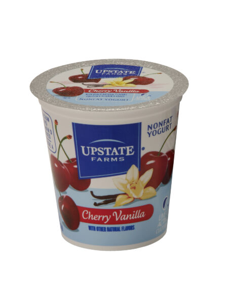 Upstate Farms Cherry Vanilla Blended Yogurt 8oz