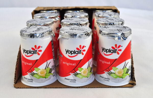 Yoplait Original Yogurt Single Serve Cup French Vanilla (12 ct) 6 oz