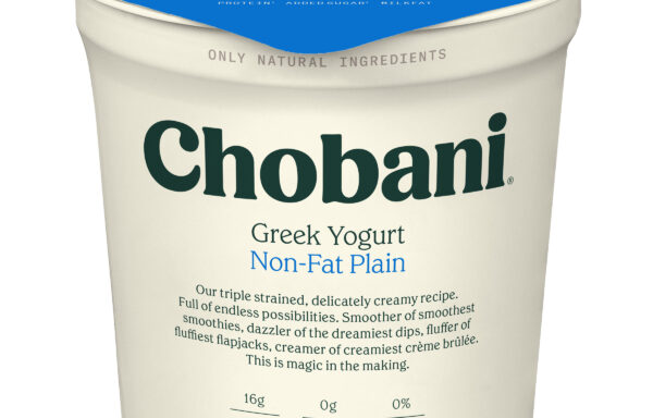 Chobani Nonfat Greek Yogurt Plain 32oz