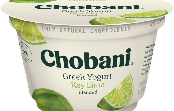 Chobani Reduced Fat Greek Yogurt Key Lime Blended 5.3oz