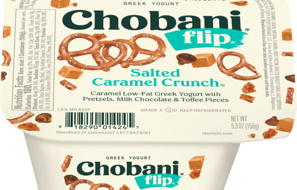 Chobani Flip Lowfat Greek Yogurt Salted Caramel Crunch 4.5oz