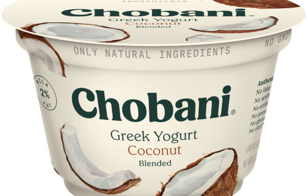 Chobani Reduced Fat Greek Yogurt Coconut Blended 5.3oz