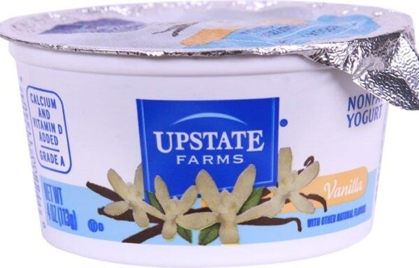 Upstate Farms Vanilla Nonfat Yogurt 4oz