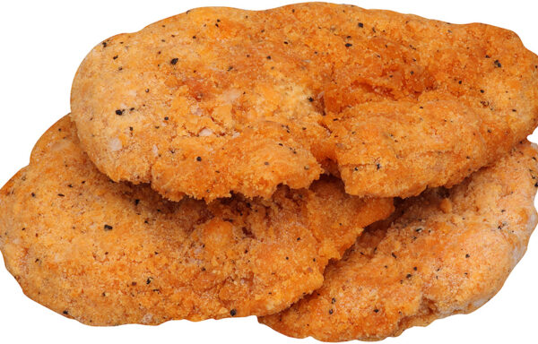 Tyson Red Label Fully Cooked Hot & Spicy Select Cut Chicken Breast Filet Fritters, 3.5 oz.