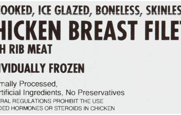 Tyson All Natural IF Unbreaded Boneless Skinless Chicken Breast Filets, 4 oz.