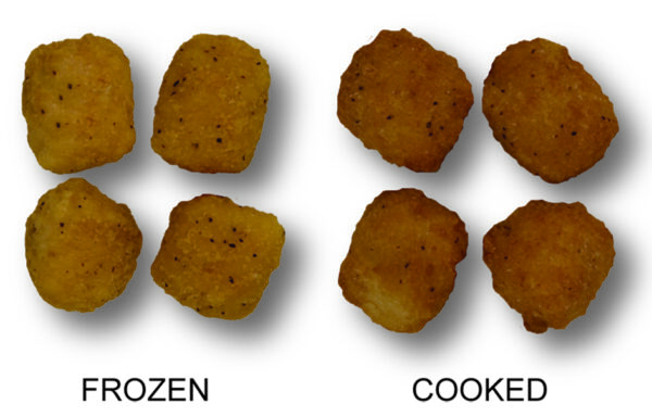Fully Cooked Whole Grain Large Popcorn Style Chicken Breaded Popcorn Shaped Chicken Patties