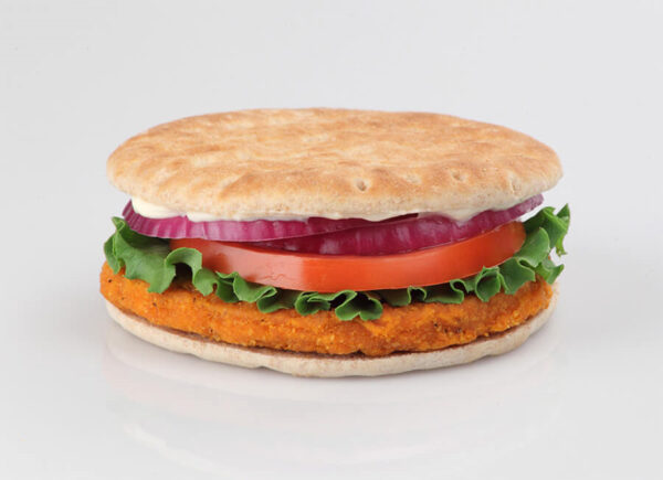 Tyson Fully Cooked Whole Grain Breaded Hot & Spicy Chicken Patties, CN, 3.26 oz.